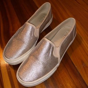 Keds sparkly pink slide-on